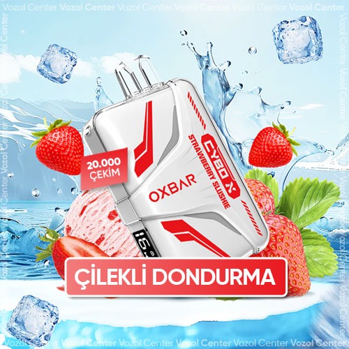 Oxbar Cybo-x 20000 Puff Strawberry Slushie