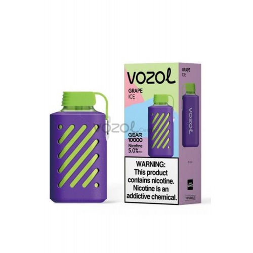 Vozol Gear 10000 Puff Grape Ice