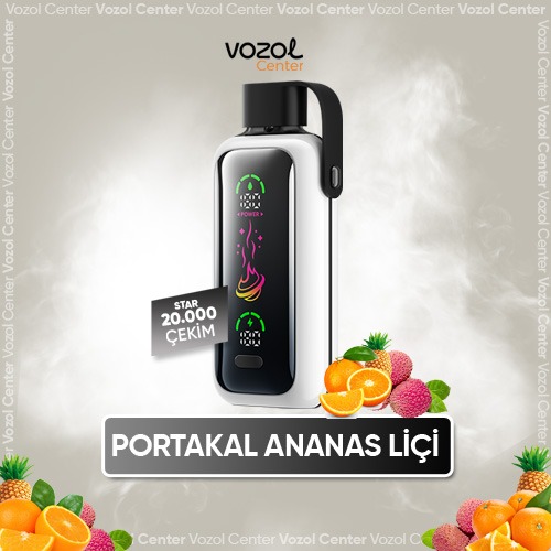 Vozol Star 20000 Orange Pineapple Lychee