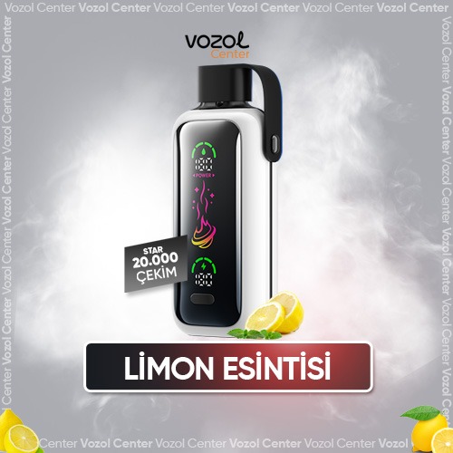 Vozol Star 20000 Perfume Lemon