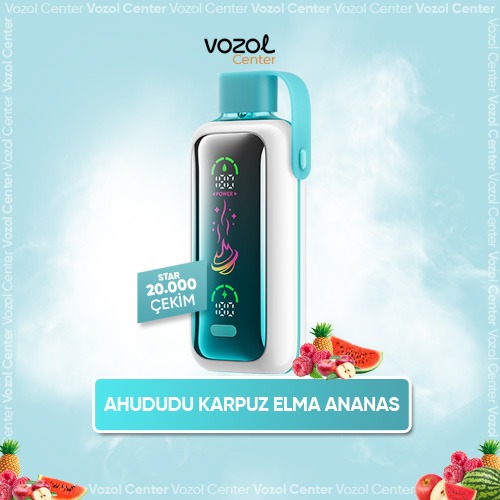 Vozol Star 20000 Raspberry Pineapple Watermelon Apple