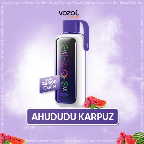 Vozol Star 20000 Raspberry Watermelon