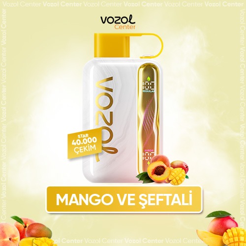 Vozol Star 40000 Mango Peach
