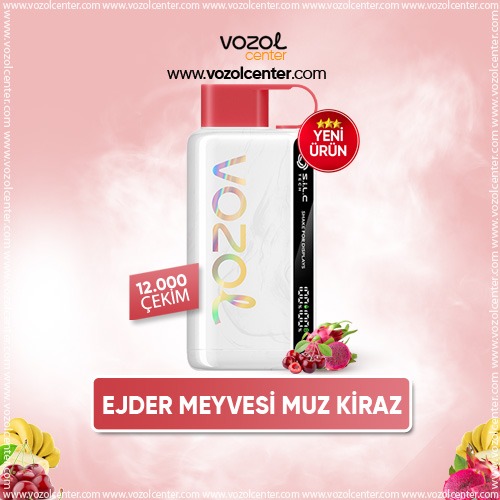 Vozol 12000 Dragon Fruit Banana Cherry